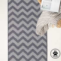 Como Pamuk Yıkanabilir Çift Taraflı Katlanabilir Halı Kilim Yolluk 01329A 60 x 100 cm
